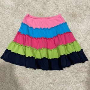 Colorful Tiered Kid’s / Girl’s Skirt